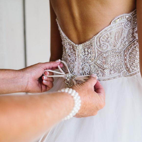 Eve of Milady Strapless Ball Gown - Picture 5 of 7